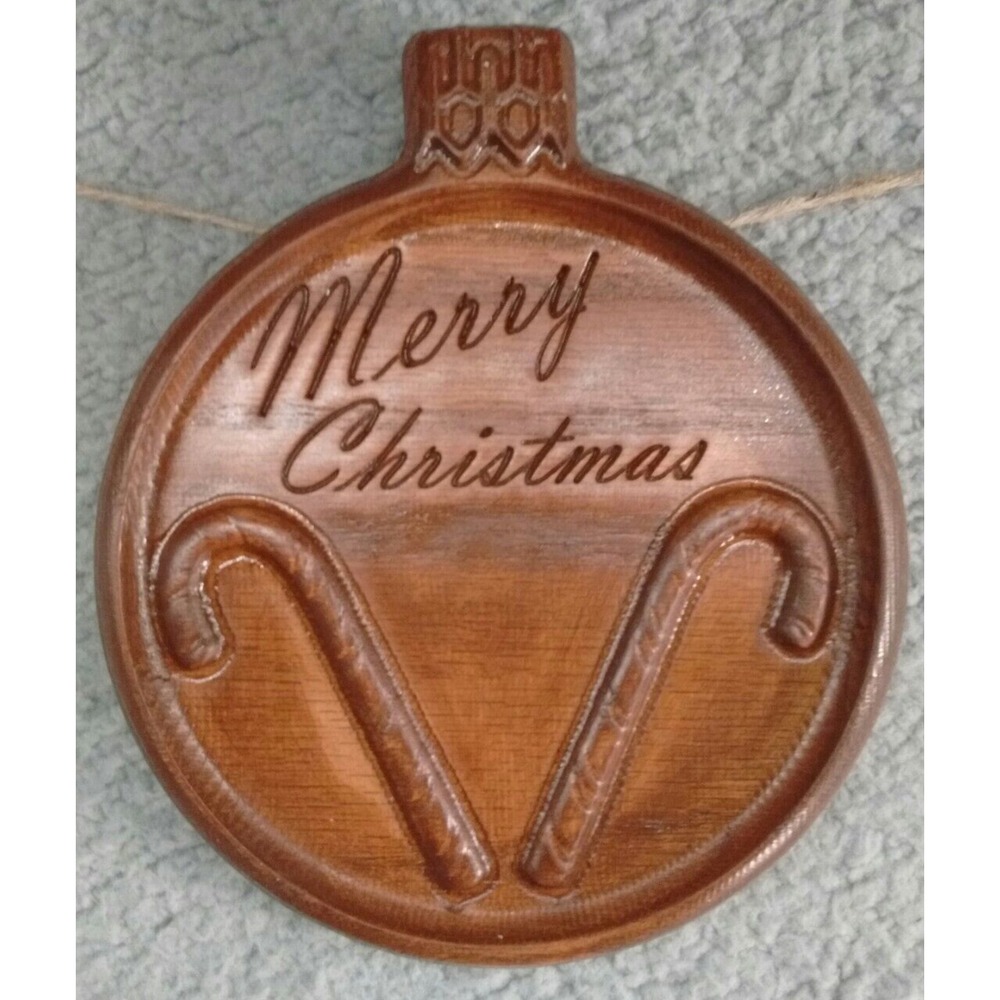 Wooden Merry Christmas Hanging Ornament Sign‎